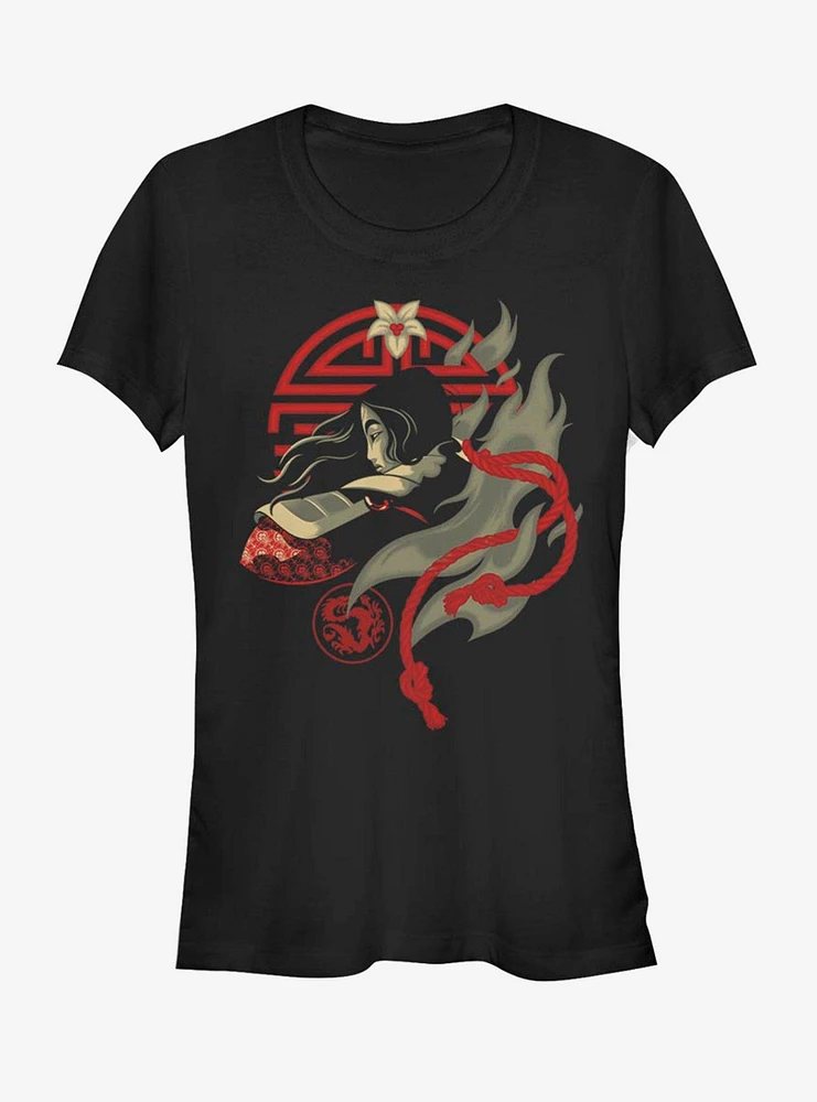 Disney Mulan Fighting Spirit Girls T-Shirt