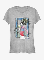 Disney Mulan Watercolor Garden Girls T-Shirt