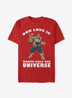 Marvel Avengers Thanos Universal Love T-Shirt