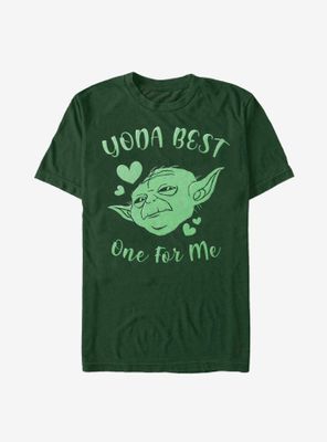 Star Wars Yoda Best Hearts T-Shirt