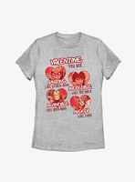 Marvel Avengers Valentine You Are Womens T-Shirt