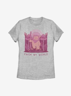 Star Wars Ewok My World Womens T-Shirt