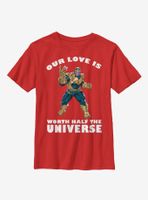 Marvel Avengers Thanos Universal Love Youth T-Shirt
