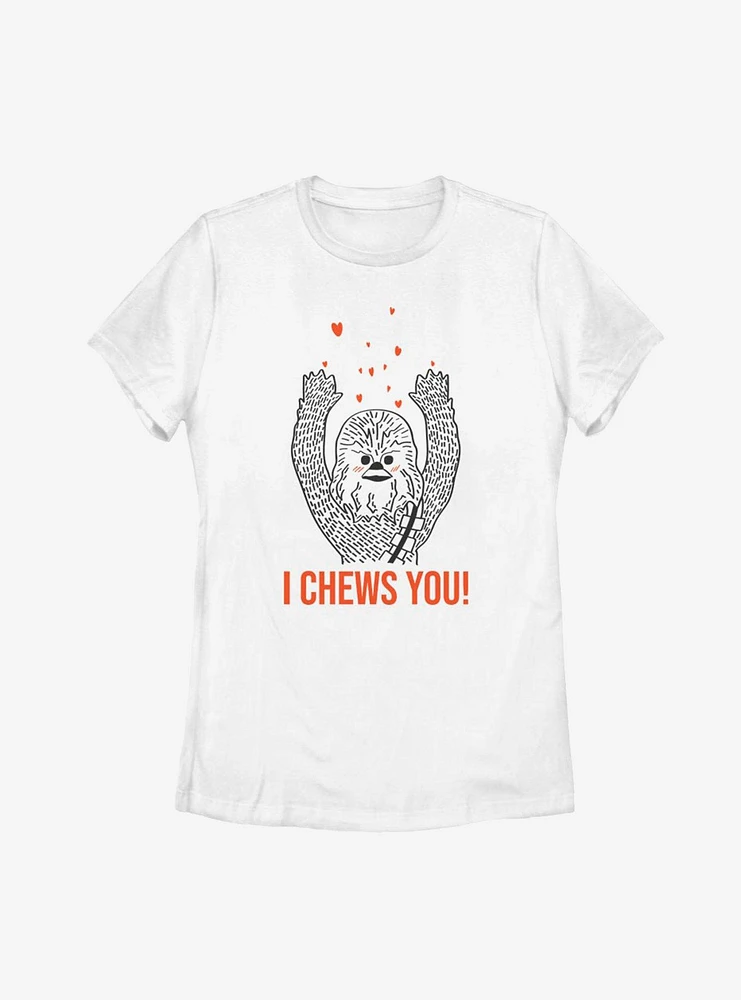 Star Wars I Chews You Chewy Womens T-Shirt