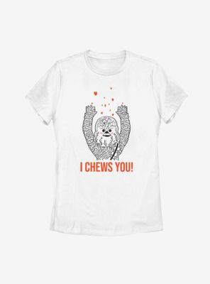 Star Wars I Chews You Chewy Womens T-Shirt