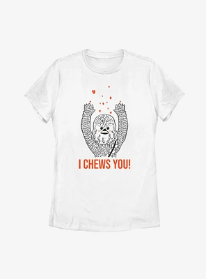 Star Wars I Chews You Chewy Womens T-Shirt