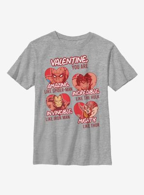 Marvel Avengers Valentine You Are Youth T-Shirt