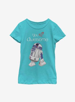 Star Wars You R2 Awesome Youth Girls T-Shirt