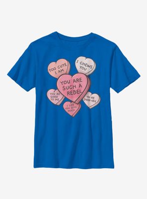 Star Wars Candy Hearts Youth T-Shirt