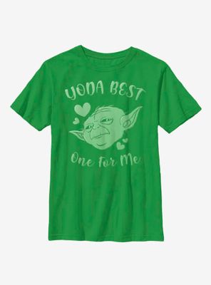 Star Wars Yoda Best Hearts Youth T-Shirt