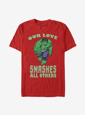 Marvel Hulk Smashing Love T-Shirt
