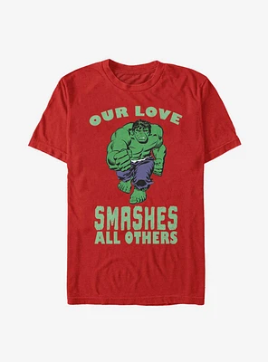 Marvel Hulk Smashing Love T-Shirt