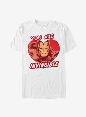 Marvel Iron Man Invincible Heart T-Shirt