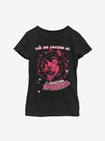 Marvel Spider-Man You Are Amazing Youth Girls T-Shirt