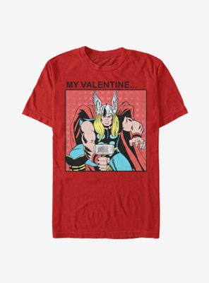 Marvel Thor My Valentine T-Shirt