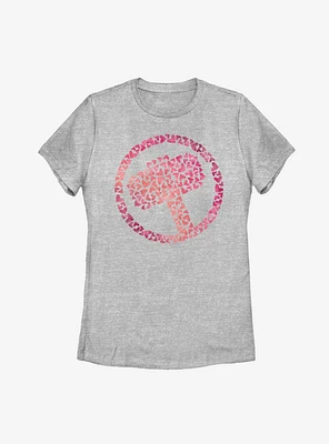 Marvel Thor Heart Hammer Womens T-Shirt