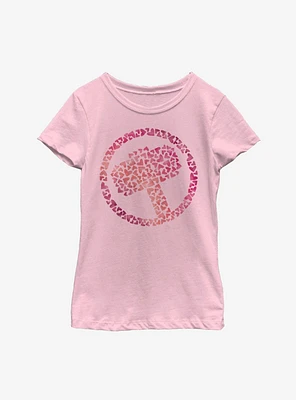 Marvel Thor Heart Hammer Youth Girls T-Shirt