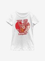 Marvel Thor Mighty Heart Youth Girls T-Shirt