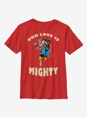 Marvel Thor Mighty Love Youth T-Shirt