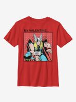 Marvel Thor My Valentine Youth T-Shirt