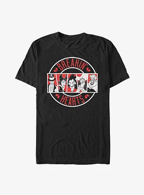 Disney Villains Breakin' Hearts T-Shirt