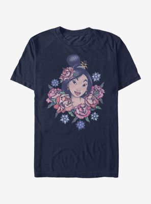 Disney Mulan Floral Warrior T-Shirt