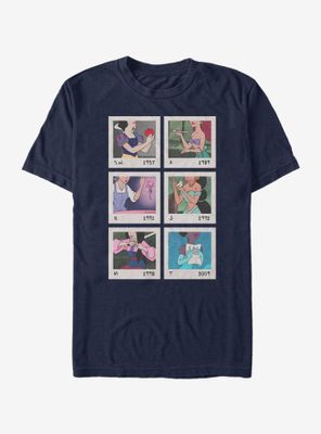 Disney Princesses Classic Icons Polaroid T-Shirt