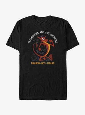 Disney Mulan Mushu Dragon Not Lizard T-Shirt