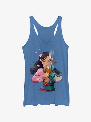 Disney Mulan Anime Womens Tank Top