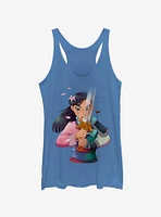 Disney Mulan Anime Womens Tank Top