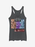 Disney Princesses Periodic Table Of Fairy Tales Womens Tank Top