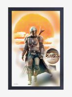 Star Wars The Mandalorian Mando & Yoda Poster