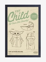 Star Wars The Mandalorian The Child 50 Year Poster