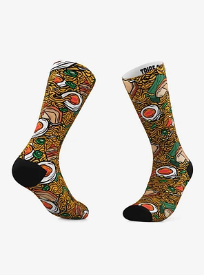 Ramen And Sushi Crew Socks 2 Pair