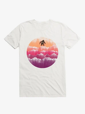 A Scene From Mars Astronaut White T-Shirt