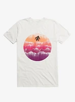 A Scene From Mars Astronaut White T-Shirt