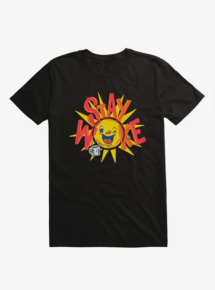 Stay Woke Sun And Coffee T-Shirt