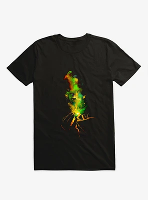 Light It Up Hands Black T-Shirt