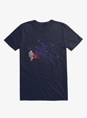 Astro Matador Star Constellation Navy Blue T-Shirt