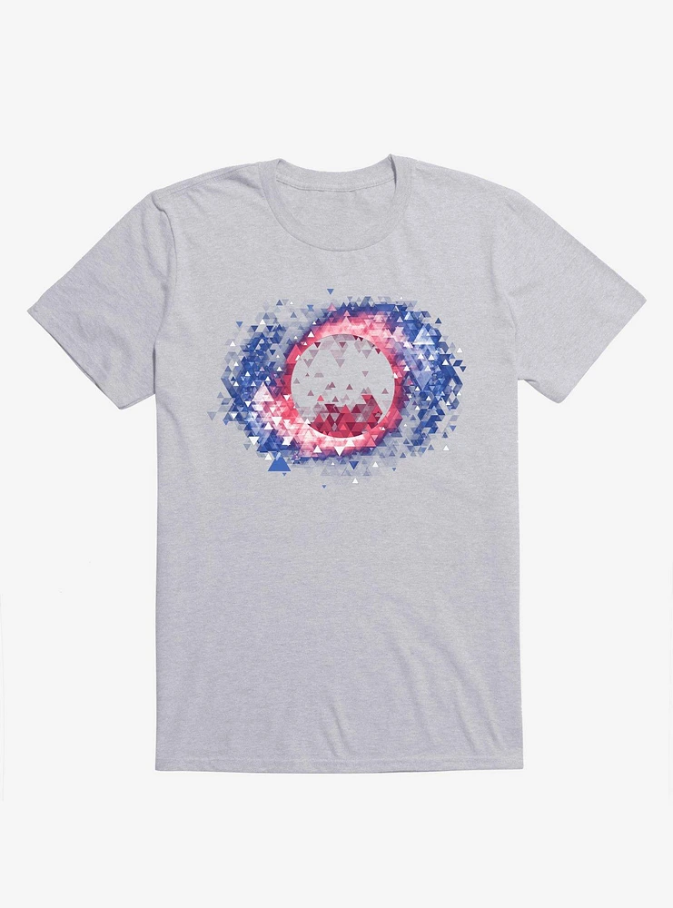 Black Hole Space Sport Grey T-Shirt