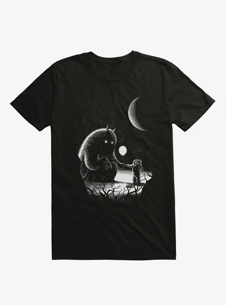 The Guest Astronaut And Extraterrestrial Black T-Shirt