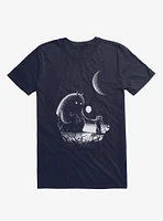 The Guest Astronaut And Extraterrestrial Navy Blue T-Shirt