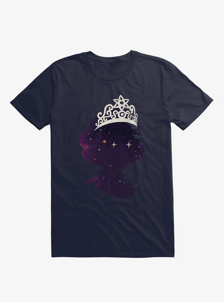 Miss U Galaxy Navy Blue T-Shirt