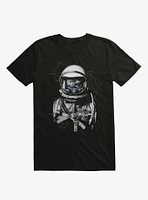 The Program Astronaut And Earth Black T-Shirt