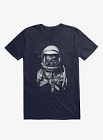 The Program Astronaut And Earth Navy Blue T-Shirt