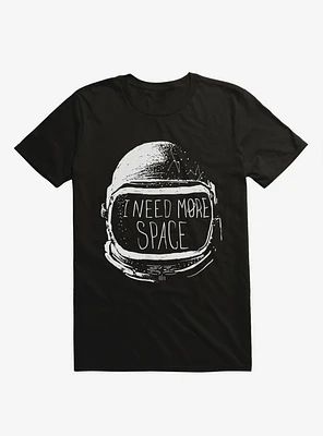 Never Date An Astronaut Space Black T-Shirt