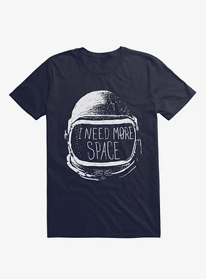 Never Date An Astronaut Space Navy Blue T-Shirt