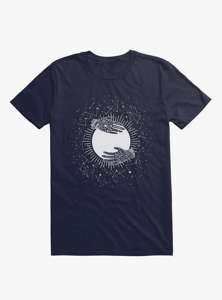 Full Moon Camille Chew Navy Blue T-Shirt