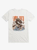 Great Sushi Dragon White T-Shirt