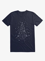 Pizza Major Stars Navy Blue T-Shirt